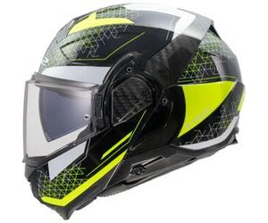Casco Modulare Reversibile Ls2 FF910 Advant II Astral Giallo Alta Visibilità XS