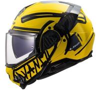 Casco Modulare Reversibile Ls2 FF910 Advant II Tape Giallo XS