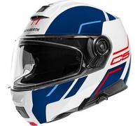 Casco Modulare Schuberth C5 ECE Master Blu Bianco Rosso S