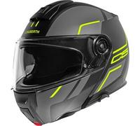Casco Modulare Schuberth C5 ECE Master Giallo Grigio Nero XS
