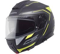 Schuberth C5 Omega Casco, nero-giallo, taglia S per maschi