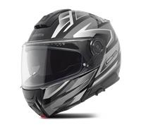 Schuberth C5 Zenith Casco, nero/grigio, Taglia XXL (63)