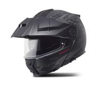 Schuberth E2 Atlas, casco flip up M (56/57) female Opaco Nero/Grigio Scuro