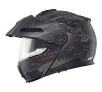 Schuberth E2 Atlas, casco flip up M (56/57) female Opaco Nero/Grigio Scuro