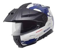 Schuberth E2 Atlas Casco, bianco-blu, taglia 53 per maschi