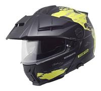 Schuberth E2 Atlas Casco apribile Adventure, nero/giallo, Taglia XXL (63)