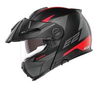 Casco Modulare Schuberth E2 ECE Defender Grigio Rosso S