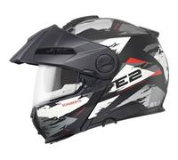 Schuberth E2 Trail Casco, grigio/bianco, Taglia XXL (63)