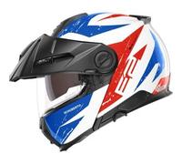 Casco E2 EXPLORER Blu Bianco Rosso SCHUBERTH - UE: S