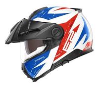 Casco Modulare Schuberth E2 ECE Explorer Blu Rosso Bianco XS