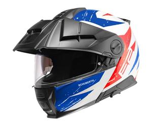 Casco Modulare Schuberth E2 Explorer Blue Taglia:XS