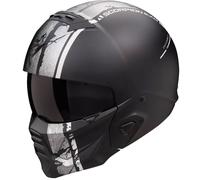 Casco modulare Scorpion EXO-COMBAT II LORD nero-argento opaco S