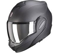 Scorpion Exo-Tech Evo Solid Casco in carbonio, nero opaco, Taglia M (57/58)