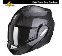 SCORPION EXO-TECH EVO CARBON SOLID Nero S