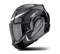 Casco Modulare Scorpion EXO-Tech EVO Pro Acuti Nero/ArgentoL Nero,Argento