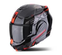 Casco Modulare Scorpion EXO-Tech EVO Traveller Nero/RossoXL Nero,Rosso