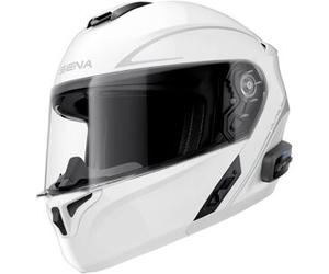 Casco Modulare Sena Con Bluetooth Integrato Outrush R 22-06 Bianco Lucido XXL