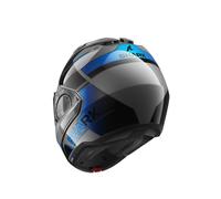 Casco modulare Shark EVO GT TEKLINE Antracite Blu Cromato XS