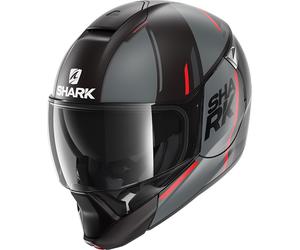 Casco modulare Shark EVOJET VYDA MAT Nero Antracite Rosso S
