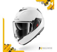 Casco Modulare Shark OXO BLANK Bianco Lucido HE8700EW05 - S