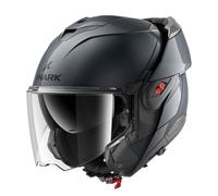 Casco Modulare Shark Oxo Blank Gun Metal
