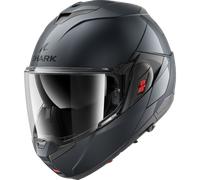 SHARK, Casco Moto Modulare OXO BLANK Gun Metal A05, S
