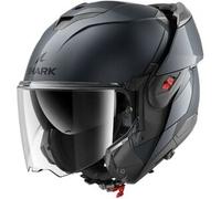 Casco Modulare Shark Oxo Blank Gun Metal XL