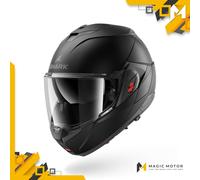 Casco Modulare Shark OXO BLANK Nero Opaco HE8701EKMA - L