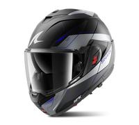 Casco Modulare Shark OXO Mekarium Nero/Cromo/BluXXL Nero,Cromo,Blu