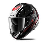 Casco Modulare Shark OXO Nero/Argento/RossoXL Nero,Argento,Rosso