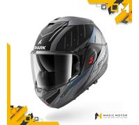 Casco Modulare Shark OXO RYDGER Antracite Opaco HE8713EABK - XXL