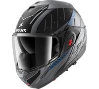 SHARK, Casco Moto Modulare OXO RYDGER Anthracite Blue Black ABK, XXL