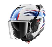 Casco Modulare Shark OXO Bianco/BluM Bianco,Blu