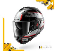 Casco Modulare Shark OXO SIKTER Nero Lucido HE8710EKUS - XXL