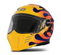 Casco Modulare Simpson Darksome Wildfire GialloL Giallo