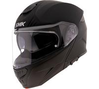 CASCO MODULARE SMK GULLWING NERO OPACO DOPPIA VISIERA