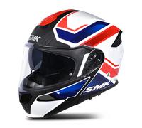 SMK Gullwing Supertour, casco flip up XL male Bianco/Nero/Rosso/Blu
