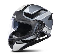 SMK Gullwing Supertour, casco flip up XXL male Opaco Nero/Grigio/Grigio Chiaro/Bianco
