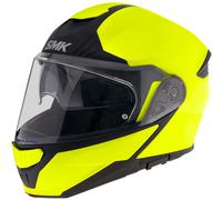 Casco modulare SMK GULLWING UNICOLOUR Doppia Omologazione P/J Giallo Fluo XS