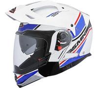 Casco da moto SMK hybrid evo tide Blanc XS