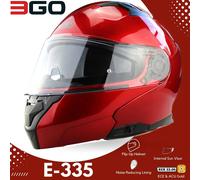 Casco Modulari Moto Apribile ECE2206 3GO E335 Crash Touring con visiera interna