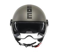 CASCO MOMO DESIGN DEMJET FGTR CLASSIC EVO MONO MATT TITANIUM FROST BLACK S