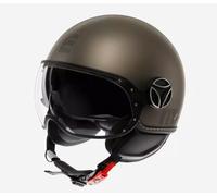 CASCO MOMO DESIGN DEMJET FGTR CLASSIC EVO MONO MATT TITANIUM FROST BLACK XL