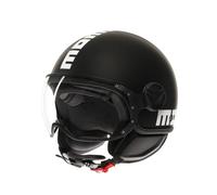 Casco Jet Momodesign FGTR CLASSIC Mono Black/White Taglia:L