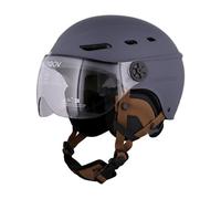 Casco Moov Urban Visiera Trasparente Blu Navy ABS/EPS L 8 Prese d'Aria 58-62cm
