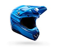 Bell Moto-10 MIPS Fade Casco da motocross, blu, taglia S per maschi
