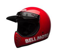 Casco MOTO-3 CLASSIC Rosso BELL - UE: S
