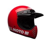 Casco MOTO-3 CLASSIC Rosso BELL - UE: XL