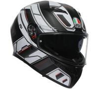 Casco moto AGV K3 Rivia nero opaco/bianco