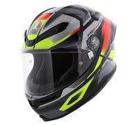 Casco moto AGV K6 S Erazer nero rosso giallo fluo